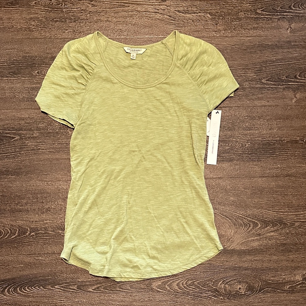 Liverpool Light Green Short Sleeve Tee
